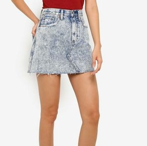 Abercrombie and Fitch denim mini skirt (size 27)